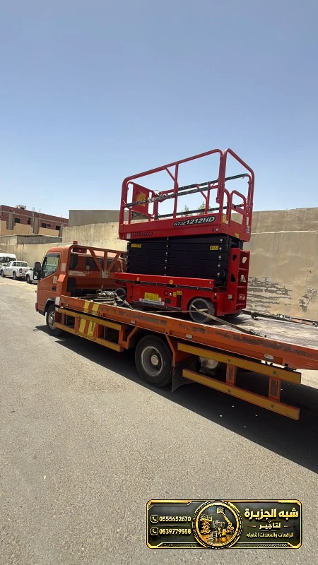 سيزر لفت للايجار في الدمام | معدات رفع ثقيلة للايجار في الدمام