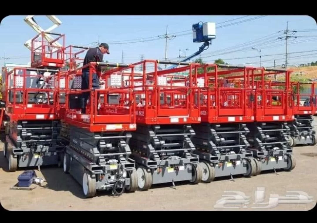 scissors lifts rental Riyadh, Jeddah, Dammam, Qatif, Khobar-2026
