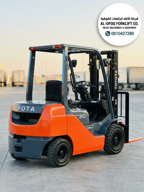 رافعة شوكية للإيجار – تغطية لكل مناطق المملكة forklift فوركلفت