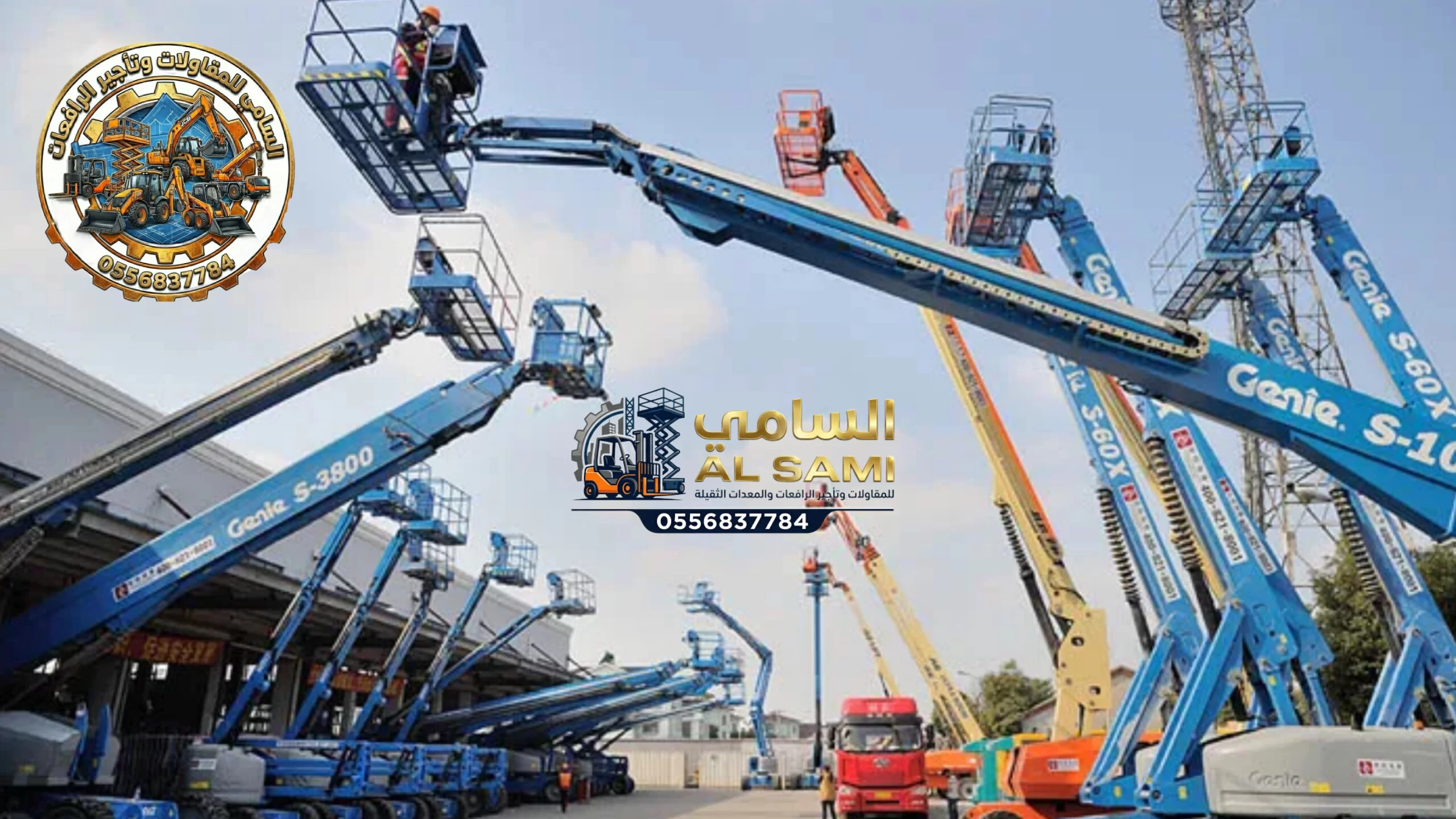 كرينات ومان لفت للإيجار في الدمام | حلول رفع ثقيل وارتفاعات عالية