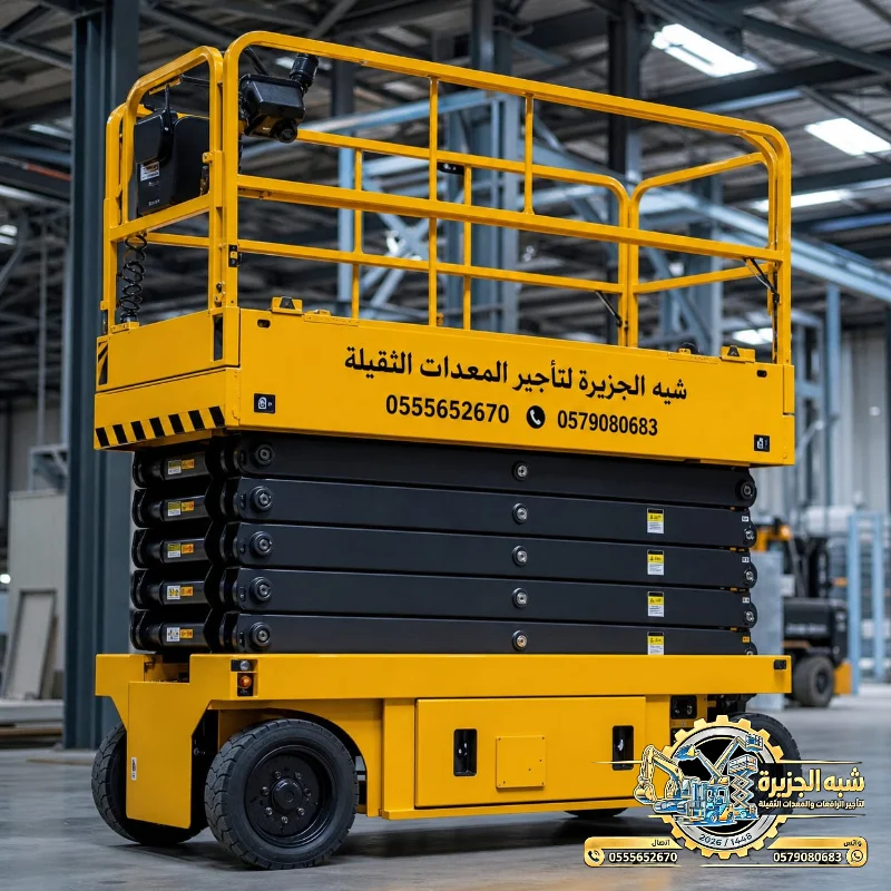 سيزرلفت للايجار في الدمام | 0555652670 | رافعات مقصية للايجار في الدمام | Scissorlift rental in Dammam | 6--18 Meters |