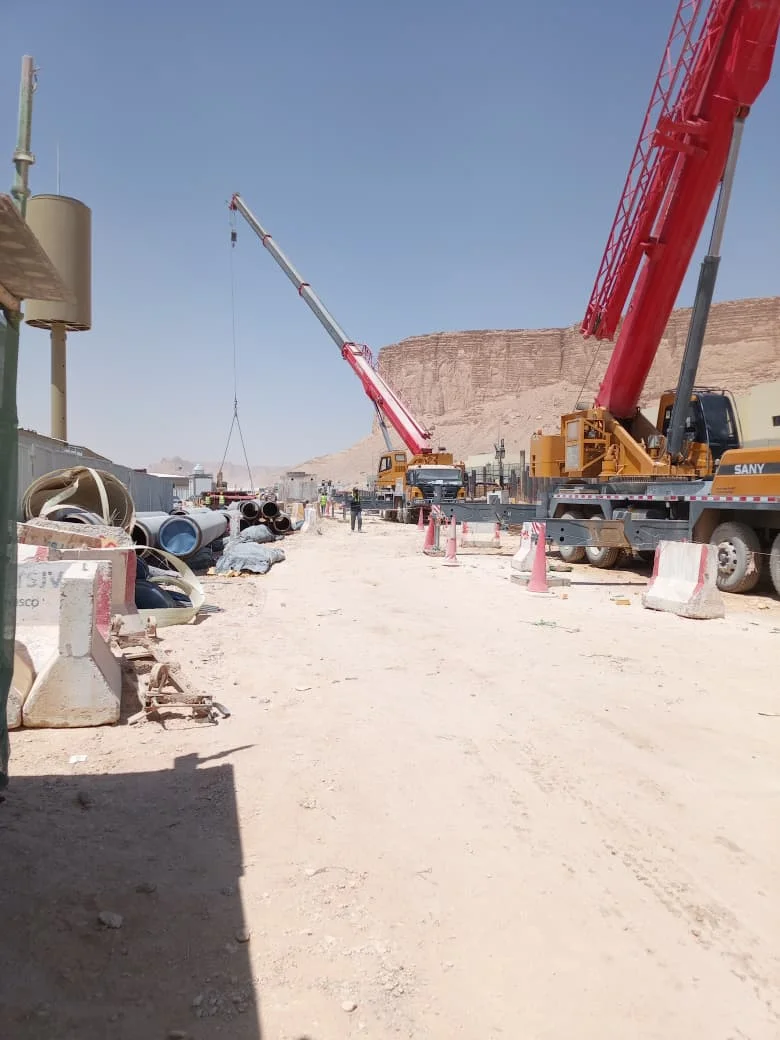 خدمة تأجير كرين حمولات من 7 إلى 150 طن - الخبر
