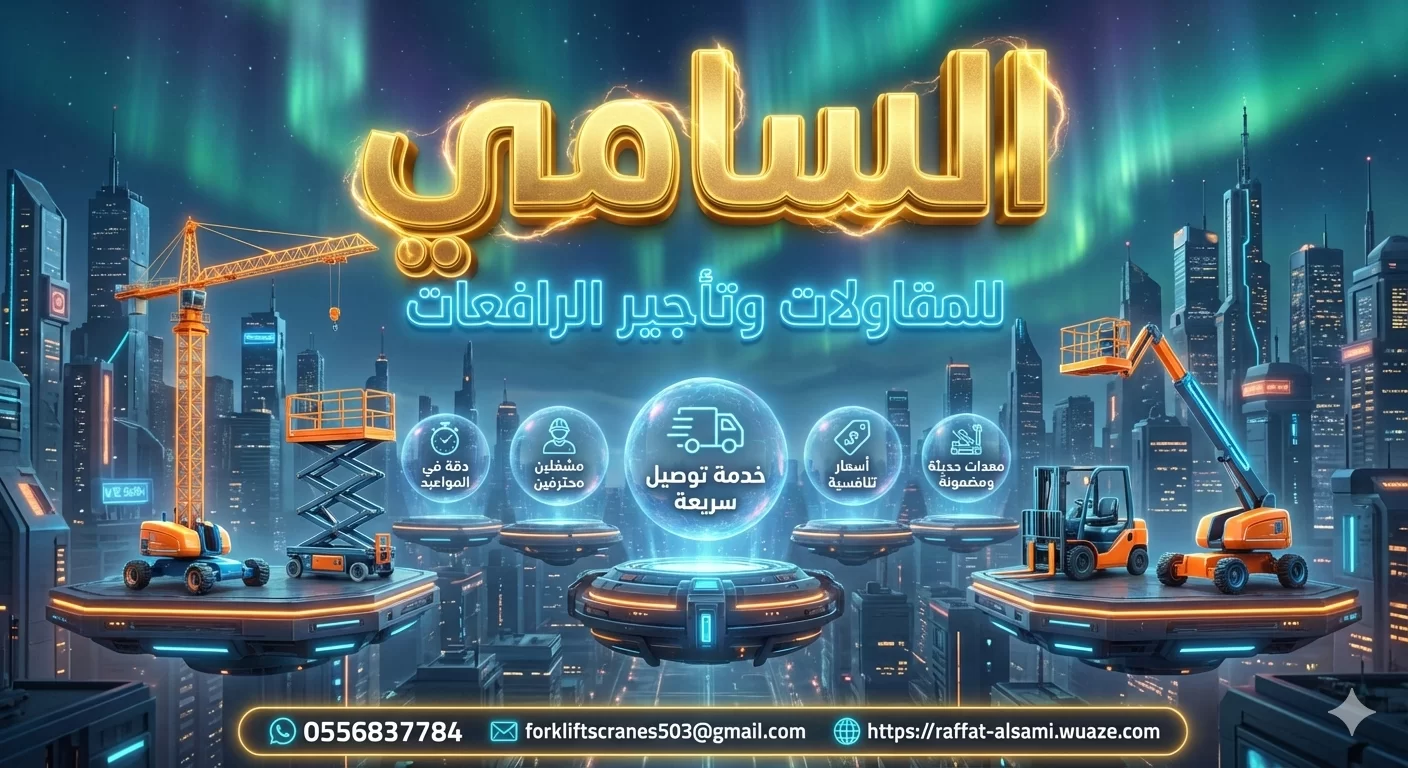 Manlift Boomlift Scissorlift Forklift rental in Riyadh ksa