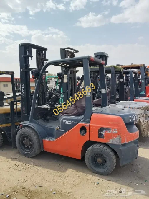 تأجير فوركلفت الدمام ║ 3 طن 7 طن 16 طن للايجار ║ Diesel Forklift | TUV