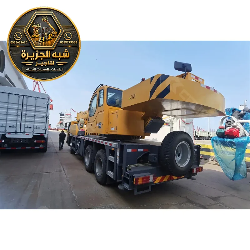 كرين للايجار في جدة | معدات رفع ثقيلة يومي اسبوعي شهري للايجار في جدة