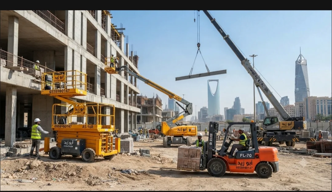 سيزرلفت للايجار فوركلفت رافعات شوكية كرينات مان لفت