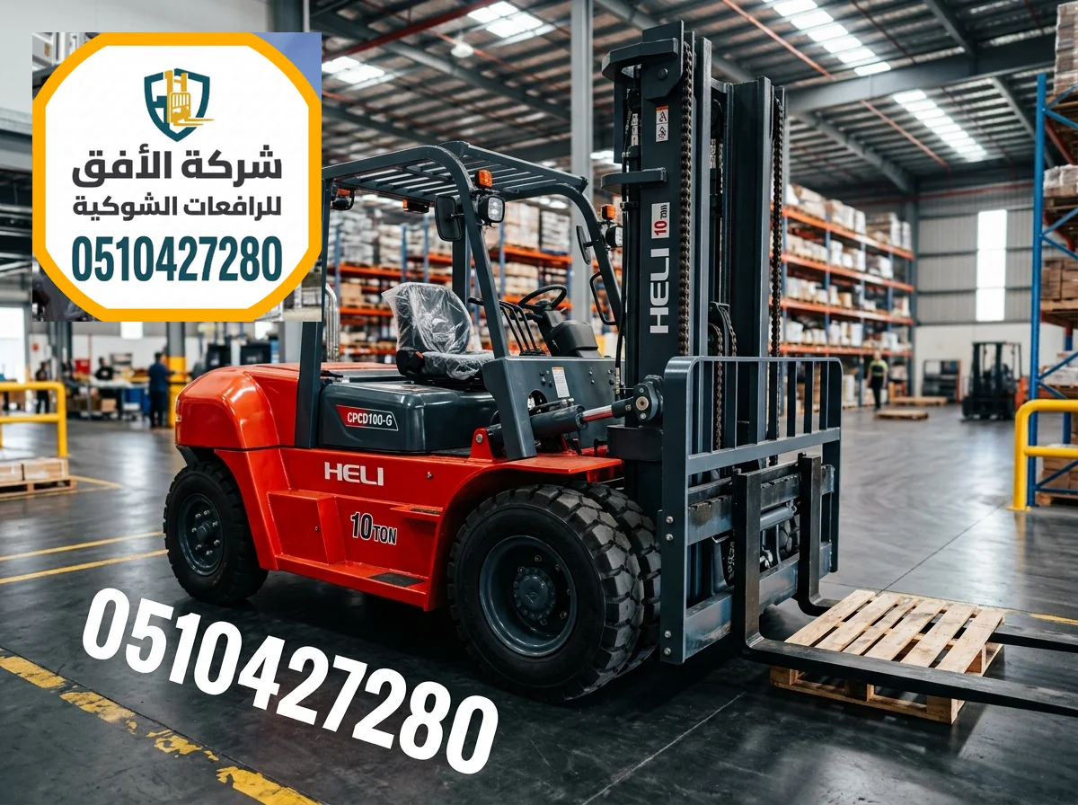 فوركلفت للإيجار في مكة - رافعة شوكية للإيجار في مكة - 1.5 2 3 5 7 10 16 25 طن - ديزل و كهرباء و بنزين و غاز