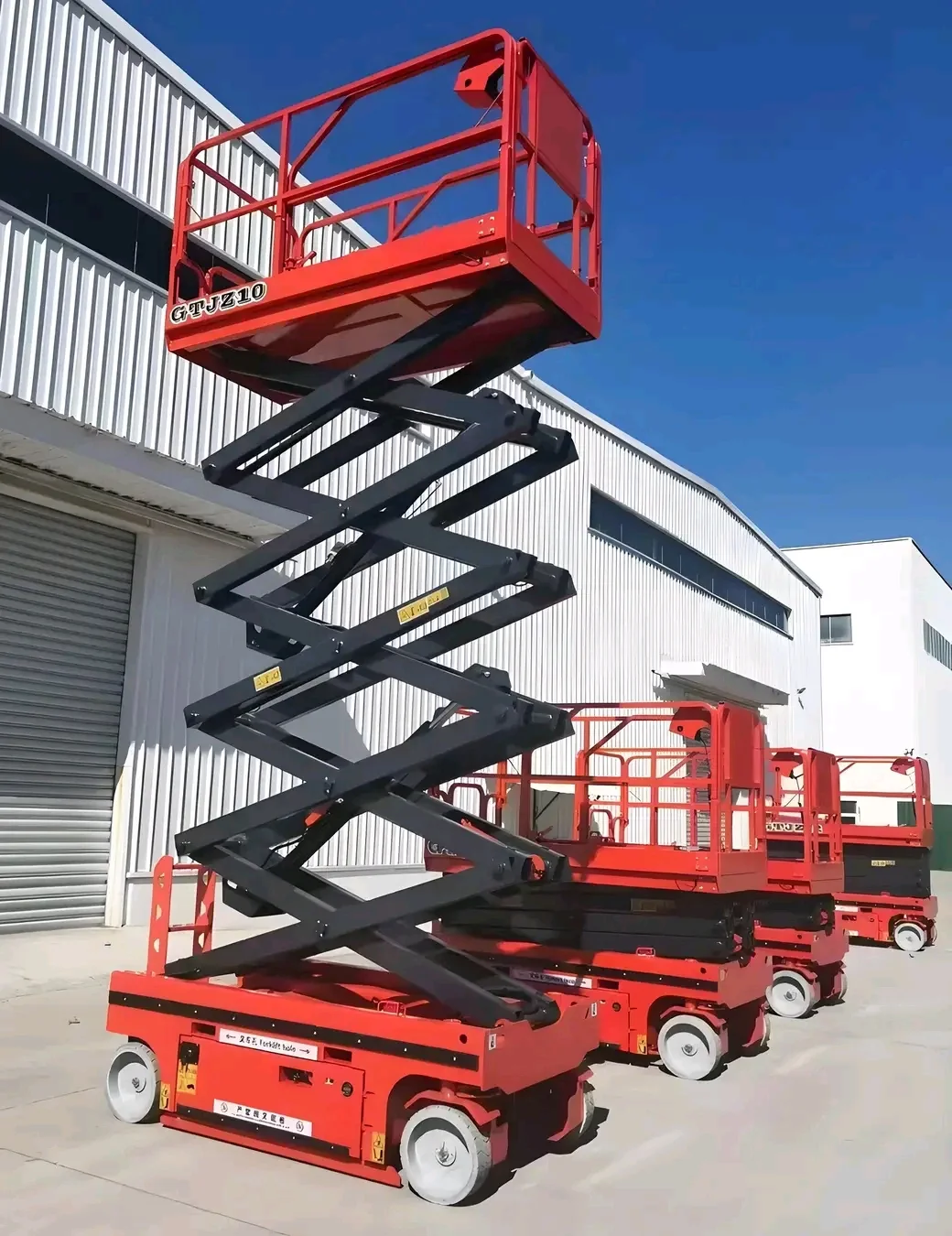 سيزرلفت للايجار جدة scissor lift fir rental
