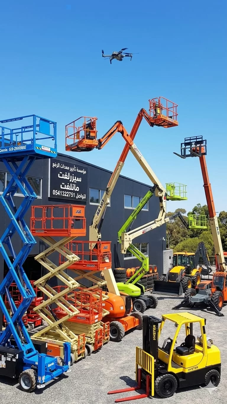 سيزرلفت مان لفت للايجار في الدمام باسعار منافسه