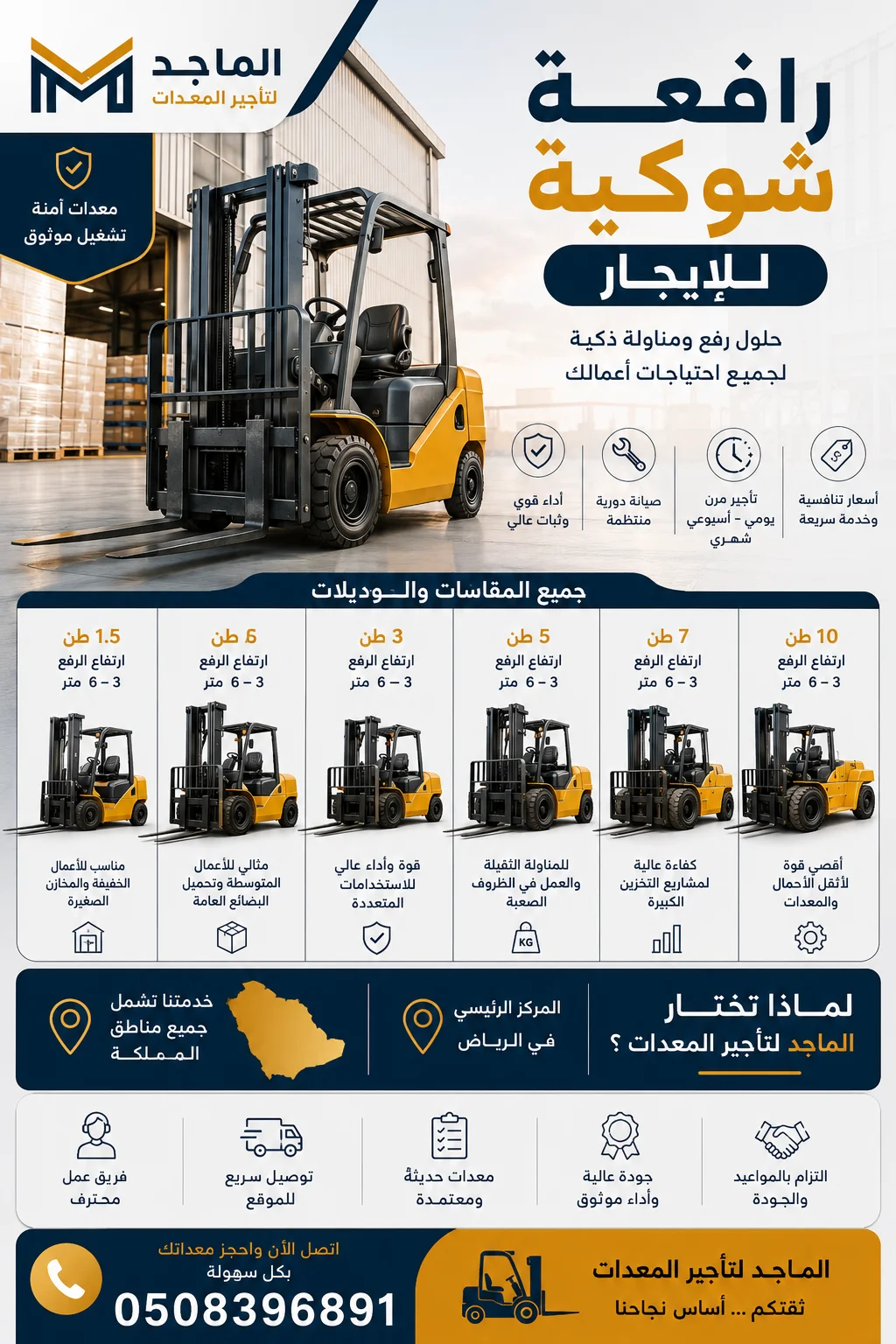 سيزرات لفت رافعه شوكيه مان لفت جميع الاحجام والمقاسات معدات ثقيلة  معدات مقصيه