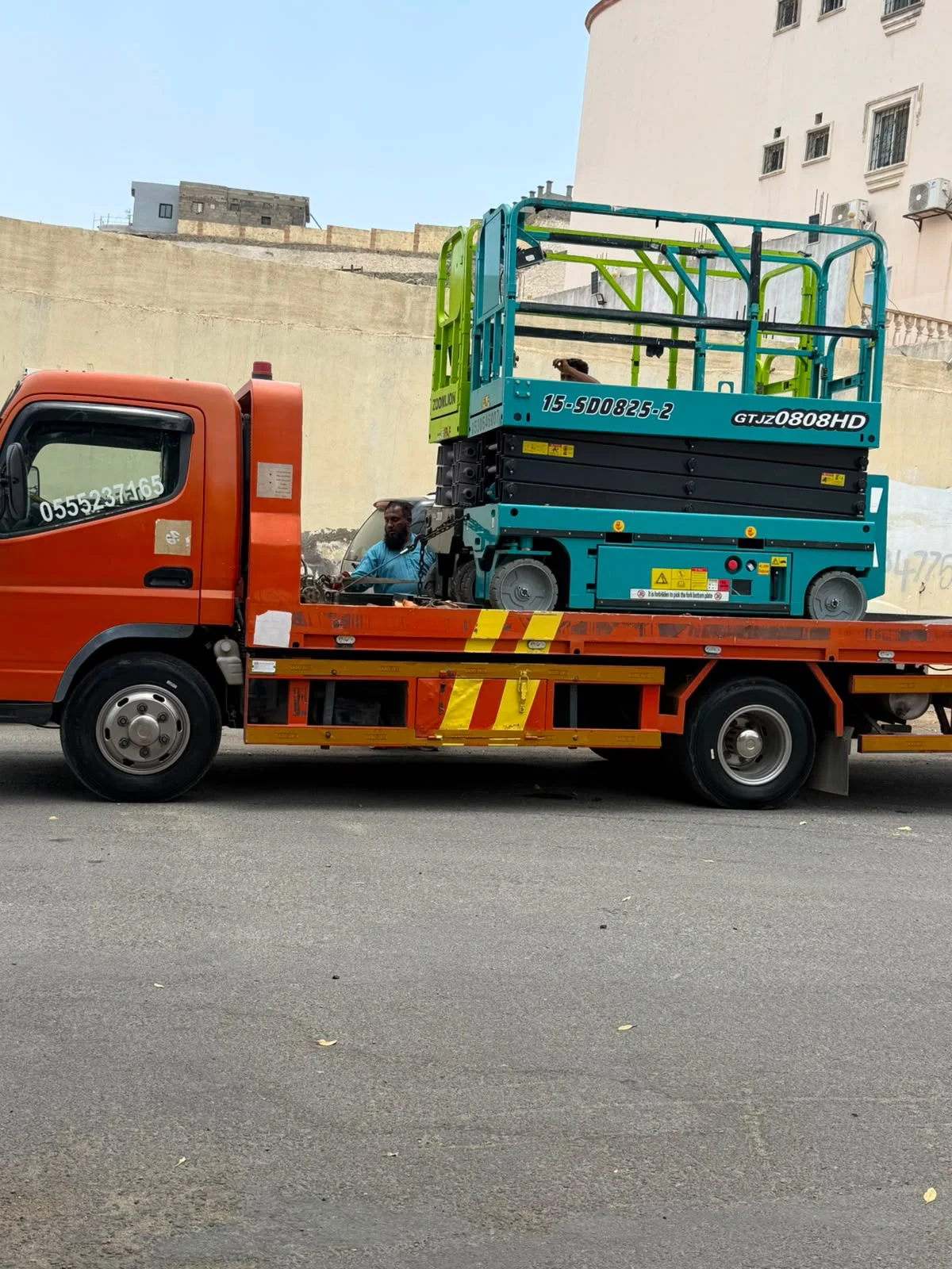 سيزرات كهرباء سيزرات لفت بحجم  8متر 12متر  في جدة