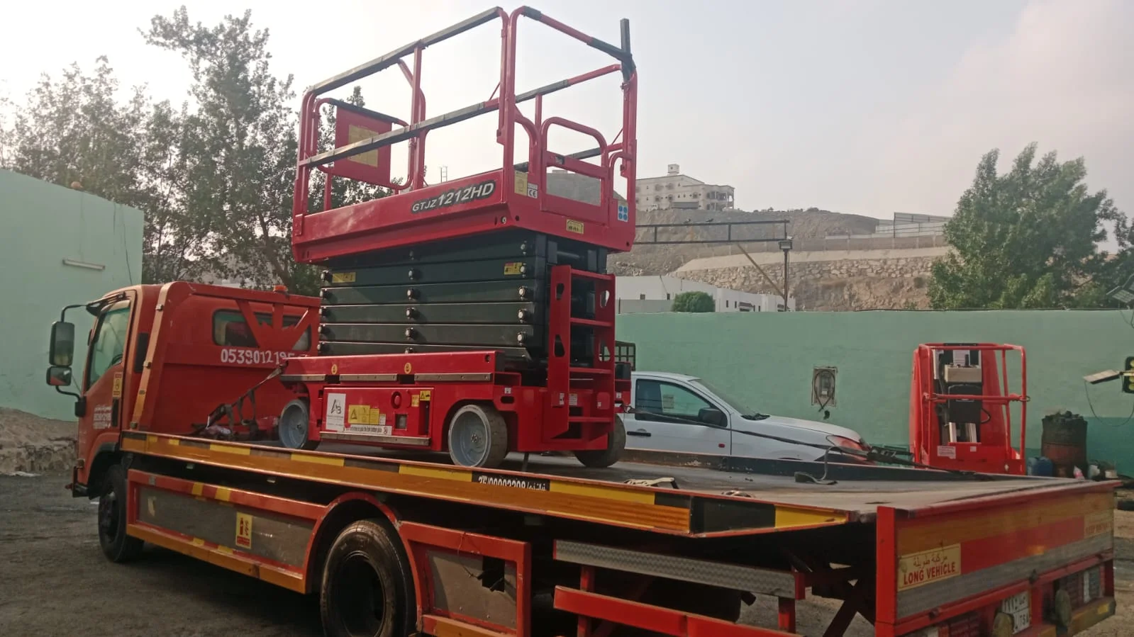 سيزر لفت للإيجار في أبها | جميع الارتفاعات من 10 إلى 16 متر