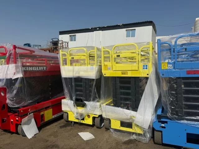 سيزر لفت للأيجار في جدة | رافعة مقصية للايجار كهرباء | ارتفاعات 8متر - 10متر - 12متر - 14متر - 16متر | تأجير سيزر لفت بجدة