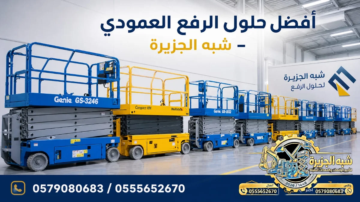 سيزرلفت للايجار في جدة # مكة | 0555652670 | شركة شبه الجزيرة للتاجير