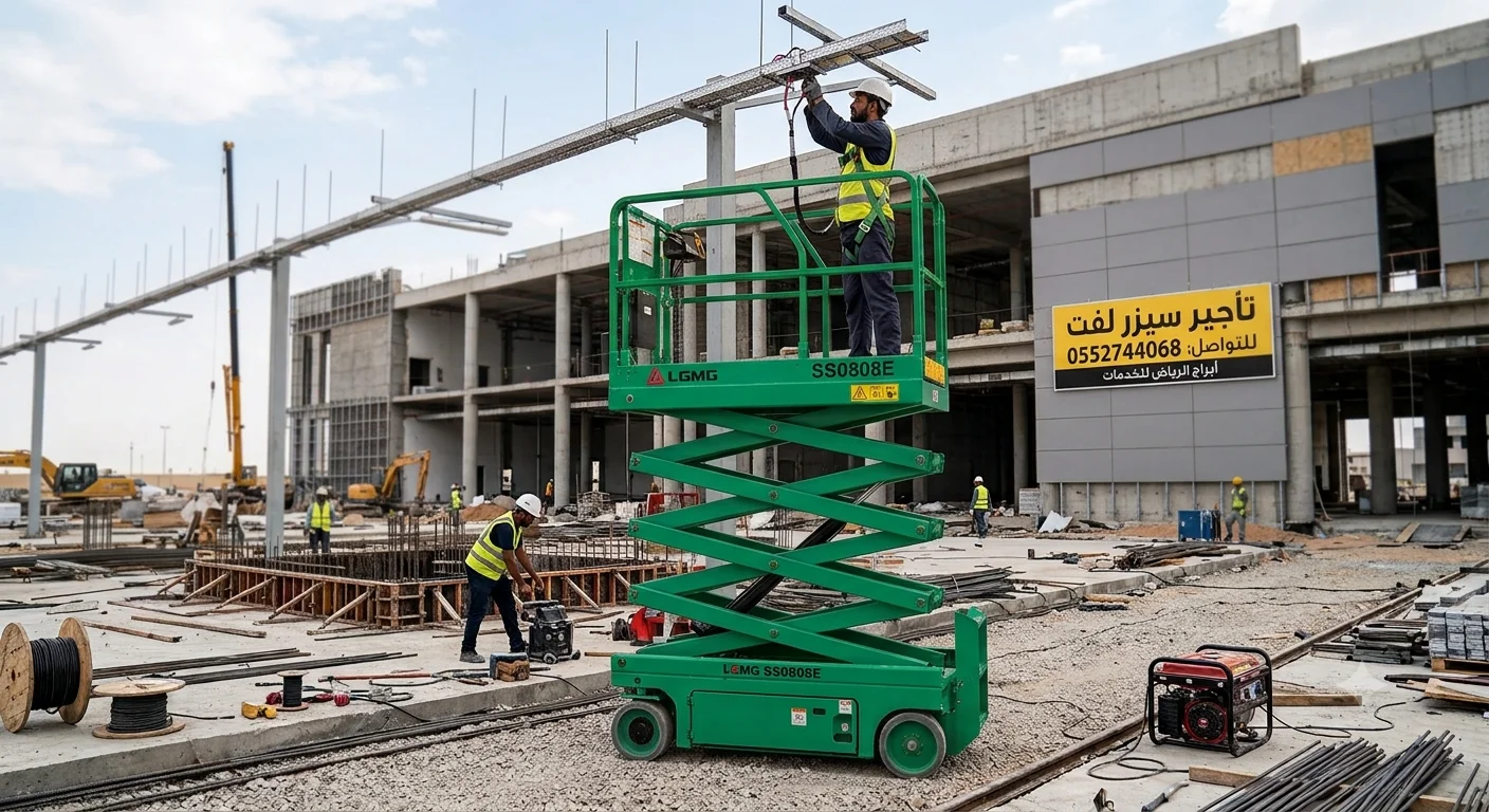 مان لفت للايجار بجميع المرتفعات  وكرينات جميع الاحجام ولارتفاعات