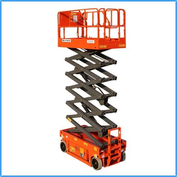 سيزر لفت للايجار في جده// Scissor lifts for rent