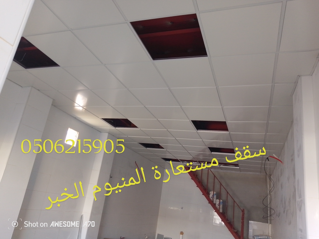اسقف مستعارة شرائح المنيوم للمطابخ والحمامات